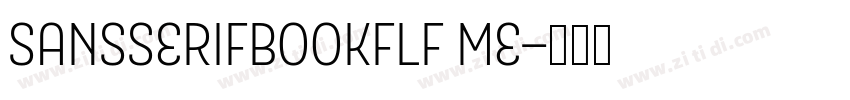 SansSerifBookFLF Me字体转换 SansSerifBookFLF Me字体转换